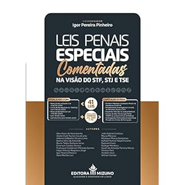 Capa do livro Leis Penais Especiais Comentadas na Visão do STF, STJ e TSE