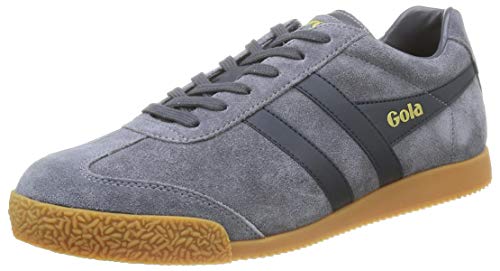 Image of Gola Equipe Suede - Sneakers for Men - Contrasting Wingflash - Heel Return - Durable Cupsole - Low Silhouette