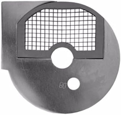 Uniworld 8 x 8 x 8 mm Dicing Cutter Disc for FP-300A Food Prep Machine, For Use With FP3-H8 Top Cutter Disc. Model FP3-D8