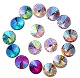 Photo Gallery 100 pezzi di pietre preziose ab rivoli di colori misti (8 colori) #95620-10mm (100 pezzi) Photo Gallery 100 pezzi di pietre preziose ab rivoli di colori misti (8 colori) #95620-10mm (100 pezzi)