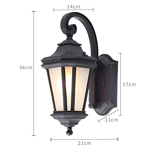 Éclairage extérieur applique traditionnelle rétro luminaire étanche IP54 - 3