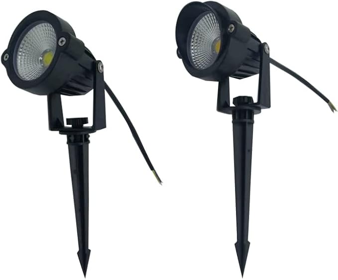 TOMYEUS Landschapsverlichting LED gazonlamp, MAÏSKOLF Spike Lamp, 1 2V 110V 220V Buiten Passage Garden, Spotlight 5 Tuinverlichting (Color : Green, Emitting Color : Style 1) photo 2