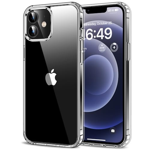 Image of HOOMIL Case for iPhone 12 Mini, Anti-Yellowing, Crystal Clear
