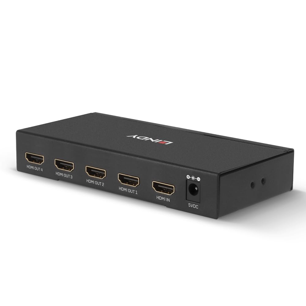 Lindy 38159 Splitter HDMI 4K 2160P30 3D, 4 Porte