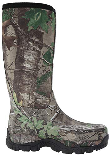 TECS Men's Waterproof for Hunting, Camping, Fishing, Hiking and The Outdoors Knee High Boot, Camo, 13 M US