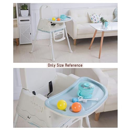 Image of StarAndDaisy Comfort Baby High Chair for Feeding with 4 in-1 Multifunctions for 6 Months to 3 Years Girls & Boys, Height Adjustable, Detachable Food Tray & One-Hand Adjustable - Pink
