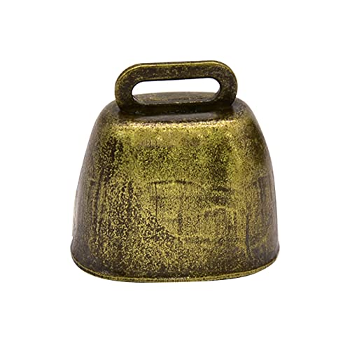 Classic Farm Animal Bell Set with Loud Ringing Bells, Bronze Color