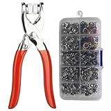 Kit d'outils entièrement équipé : avec le kit d'outils pour boutons et pinces pour vêtements, les utilisateurs reçoivent un ensemble complet comprenant des boutons et des pinces à pression, permettant de réparer les vêtements sans effort tout en évitant les tracas liés à l'achat d'outils supplémentaires, adaptés à un usage domestique ou en voyage.