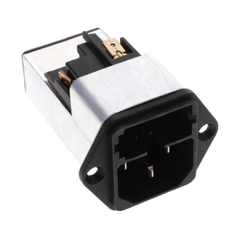 4301.5241 Power Entry Modules with Line Filter, Male Blades - Module IEC 320-C14 Panel Mount, Flange, KFA 4301.5241, KFA 1A M5