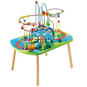 Hape E3824 jungle-avontuur-speeltafel, spoorweg