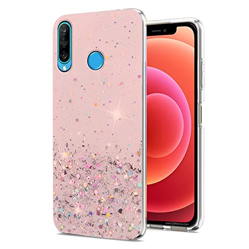 Coque Huawei P30 Lite Rose anti-rayure en silicone souple transparent