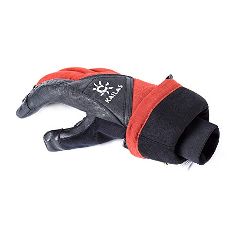 KAILAS GORE-TEX 3-in-1 Pro Ski Gloves – Women\'s(Dark Red,M) - Thumbnail 4