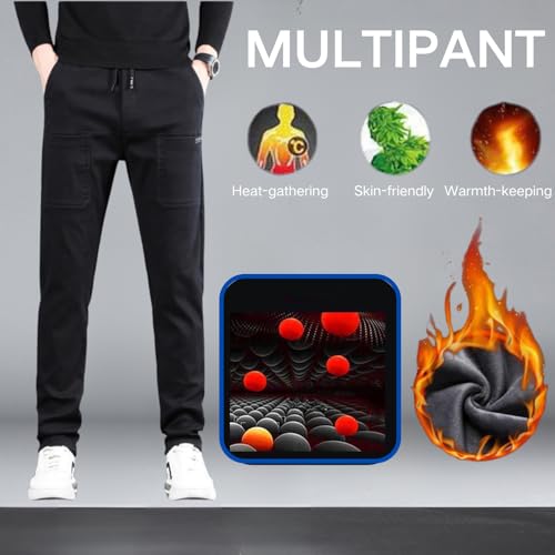 Mencomfy Cargo Pants Multipants - High Stretch Multi Pocket Durable Cargo Pants Comfort Fit Waterproof Cargos Pant2