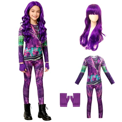 Alaiyaky Mono morado de Halloween (estilo A, 130 cm)