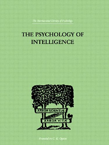 Buy The Psychology Of Intelligence: Volume 164 — BookShops.in
