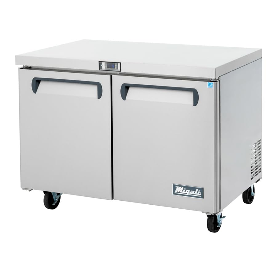 Migali C-U48f-Hc 48″ Under-Counter & Work Top Freezer on Fridge.com - View 2