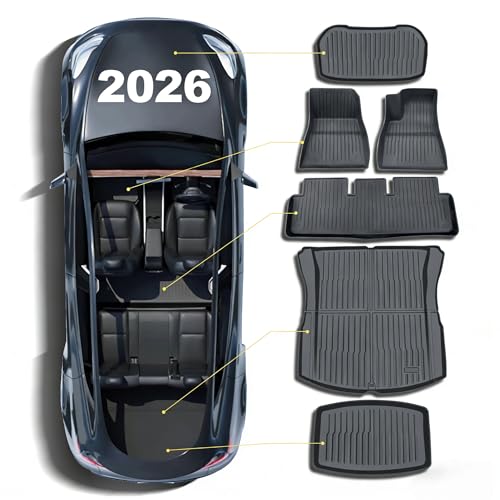Amazon | CHIYLE フルセット フロアマット 2024-2026 テスラ モデル3 