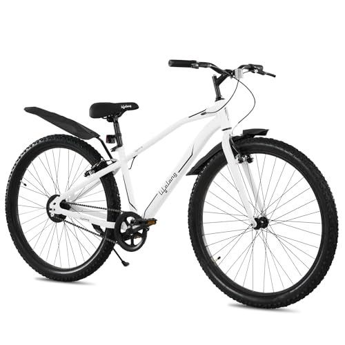 Lifelong Cycle for Men & Women 27.5 T with V-Brake - Single Speed MTB Bike/Bicycle - Rigid...