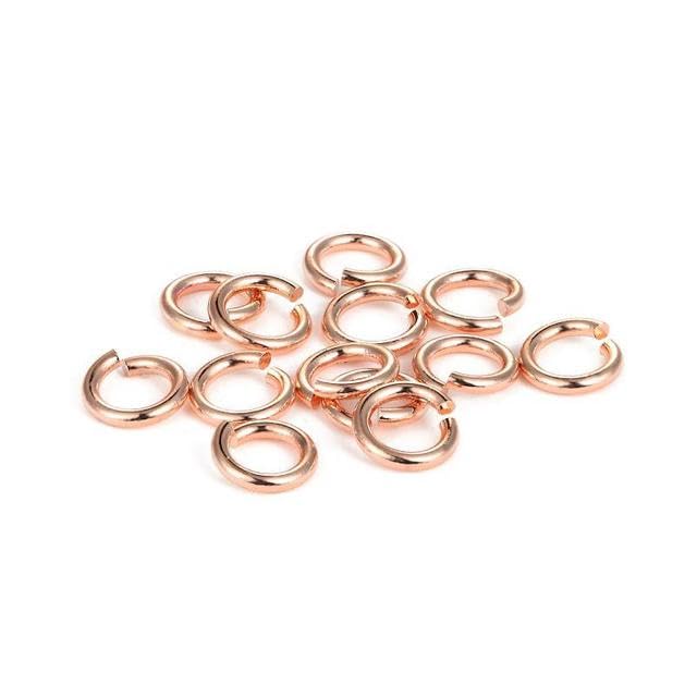 Anelli Aperti In Argento 925 Per Gioielli Fai Da Te - Misure 2,5 3 4 5 6 Mm