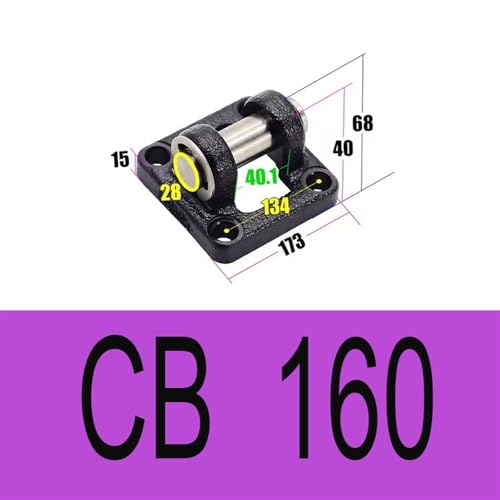 Accessoires de support de cylindre SC SU CB-160 plaque de bride base - 3