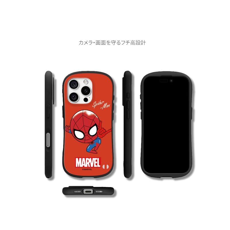 Amazon.co.jp: iPhone 16Proケース スパイダーマン マーベル MARVEL