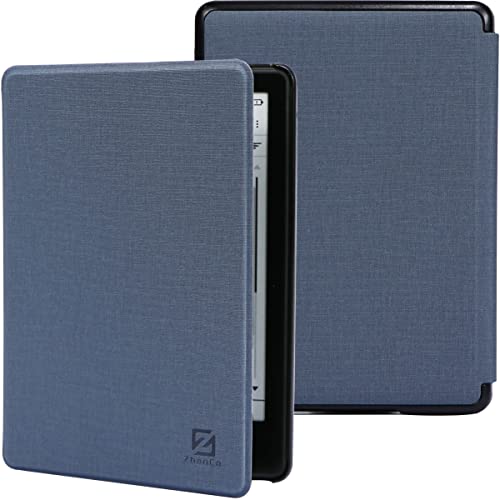 ZhaoCo Funda para Kindle Paperwhite de 6,8 pulgadas 11.ª Generación 2021 y Kindle Paperwhite Signature Edition E Reader con Auto Sueño/Estela   Azul