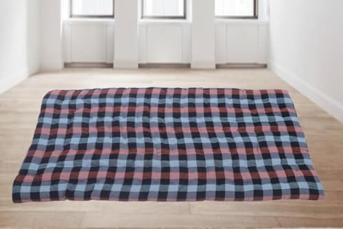 Image of 2Inch Printed Cotton Single Size One Inch Fabric Memory Cotton Mattress (6x4)