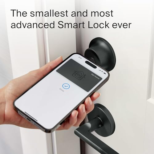 Level C-L18U Lock+ Smart Lock Plus Apple Home Keys - Smart Deadbolt For Keyless Entry - Includes Key Cards - Works With Ios, Android, Apple Homekit  thumb #1