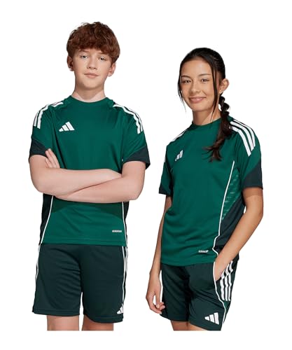 Image of adidas Kids Polyester Regular Fit TIRO 3-Stripes Jersey