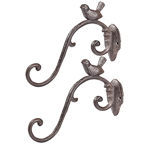 Sungmor Cast Iron Plant Hanger Wall Hooks, Heavy Duty Hanging