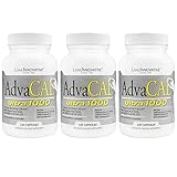 Lane Labs AdvaCal Ultra 1000 Calcium - 120 Capsules - Pack of 3 Bottles
