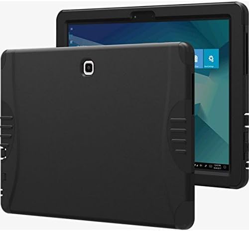 Verizon Rugged Case Cover for Samsung Galaxy Book 12" w/Built-In Screen Protector - Retail Package - Black