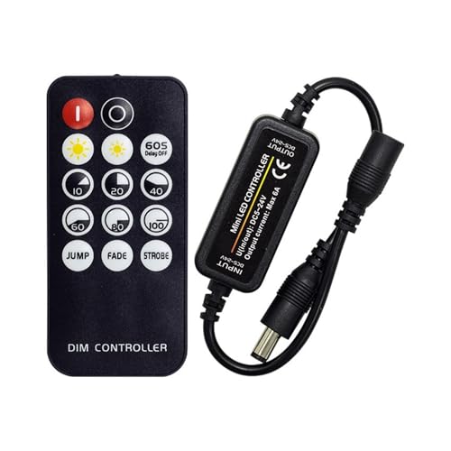 Contrôleur LED 14 touches variateur pour ruban RGB et RVBW
