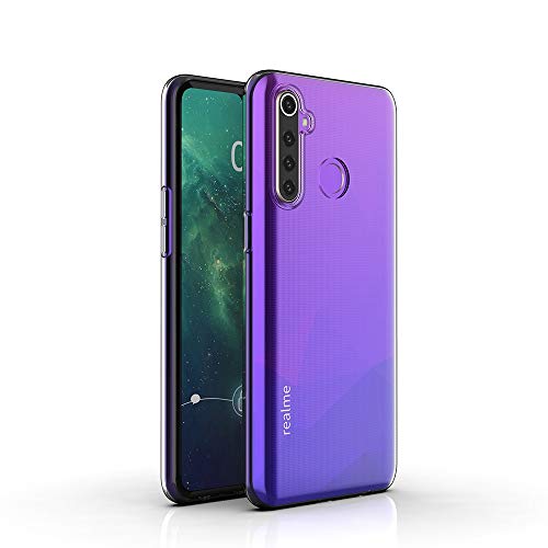 Image of Case Creation Brand - Mobile Cover for Realme 5 (Soft & Flexible Back Case), Transparent