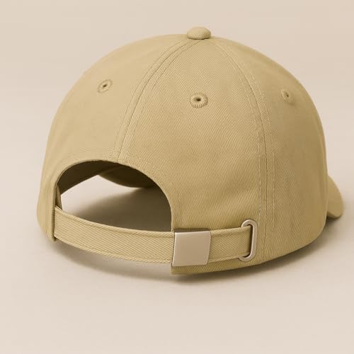 Image of Unisex Adjustable Baseball Cap Pack of 2 - Solid Color, Breathable, Stylish Cotton Caps for Men & Women - Outdoor Sports, Travel, Casual Wear