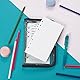 135 Blätter A6 Papier Blanko, 6 Löcher A6 Refill Nachfülleinlagen Loose Notizpapier A6 Refill Paper für 6 Ring Binder Notizbuch, Tagbuch, Skizze