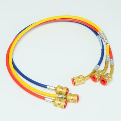 Replacement For Compatible With Charging Hoses for R-290 and R-600a Refrigerant 18 inch Hydrocarbon