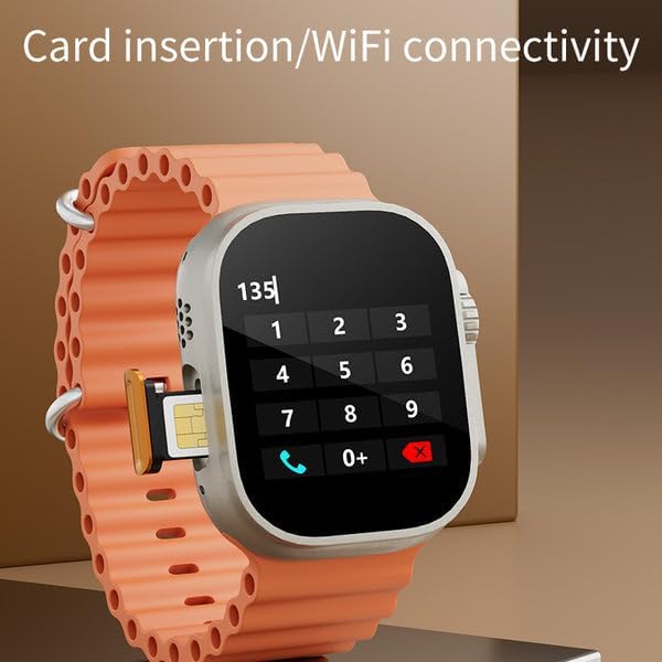 SE HUB CDs9 Premium Smartwatch, 4G SIM, 2.2-Inch AMOLED, 8GB RAM, - Image 6