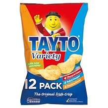 Tayto Variety 12 pack Crisps من أيرلندا 12 x 25g بواسطة Tayto