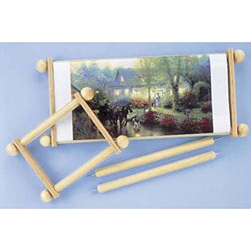 Heaven and Earth Designs 12â€ (30cm) Scroll Rods, Set of 2 Accessory