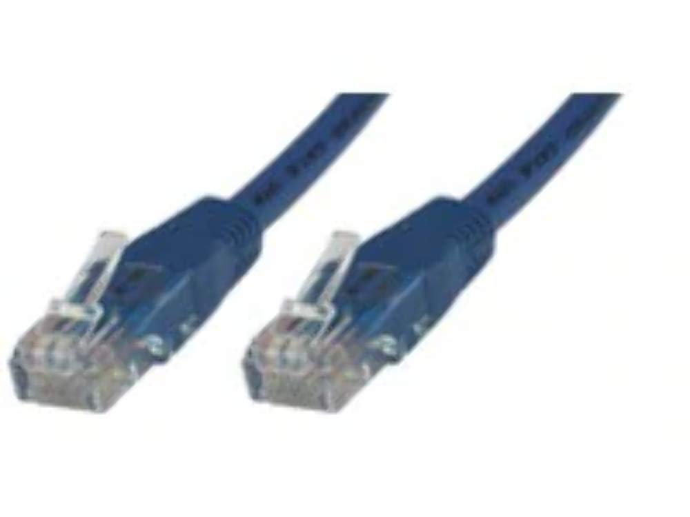 MicroConnect B-UTP502B 2m Cat5e U/UTP Network Cable – Blue RJ-45 1000Mbps