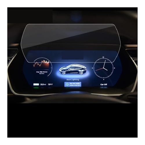 Verre trempé pour écran Tesla Model S fini les rayures de navigation