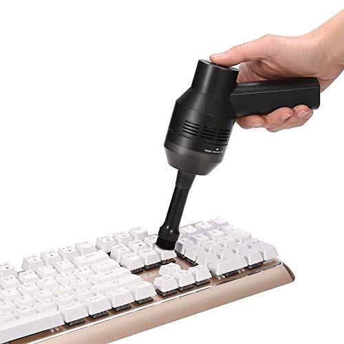 Keyboard vacuum cleaner, upgraded USB mini portable keyboard vacuum cleaner electric PC keyboard cleaner, used to clean narrow gaps, dust, hair, bread crumbs, computer keyboard, car, sofa, desk and pe