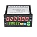 Dual Display Digital Counter, 6 Digits Diode 90~265V AC/DC Length Meter with 2 Relay Output