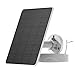 4W Solar Panel Compatible with Ring Spotlight Camera Battery and Stick Up Cam Battery, Continuous Solar Power for Camera, IP65 Waterproof, Adjustable Security Wall Mount