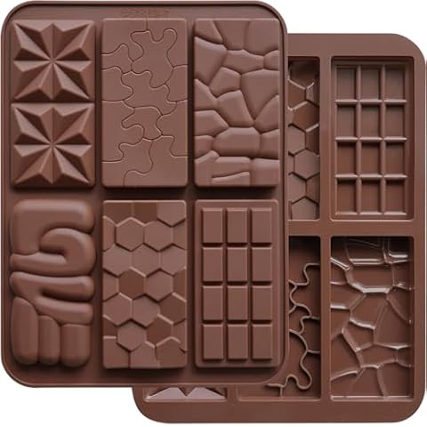 HKNMTT Silicone Chocolate Bar Molds Cover