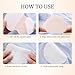 100 PCS Underarm Sweat Pads for Women & Men - Unscented, Invisible 0.03