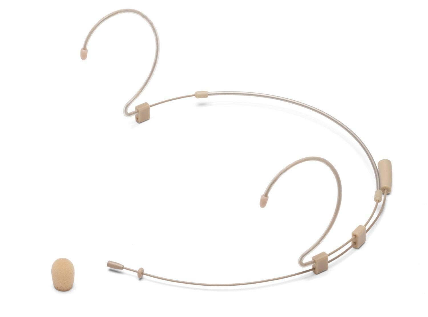 DE50X Headset Microphone Mic w/4 Adapters, 2.5mm Capsule+Clip+Windscreens