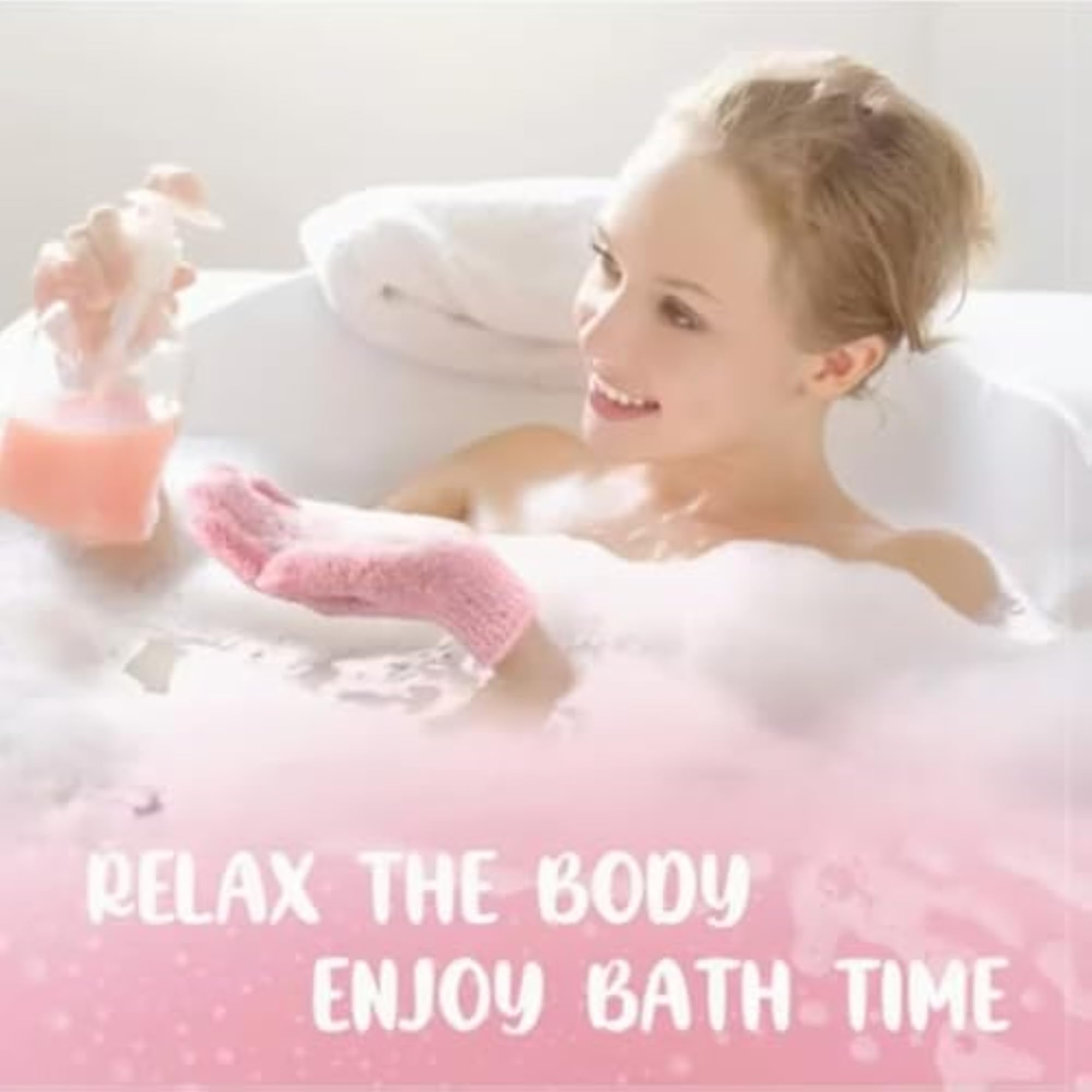 Exfoliating Gloves, Shower Glove for Deep Cleansing