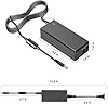 saschedross 24V AC/DC Adapter for Charging Roland LX-17 LX17 LX 17 Digital Piano 24VDC DC24V 24volt 24.0 Volts Power Supply Cord Charger Cable PSU Mains #1